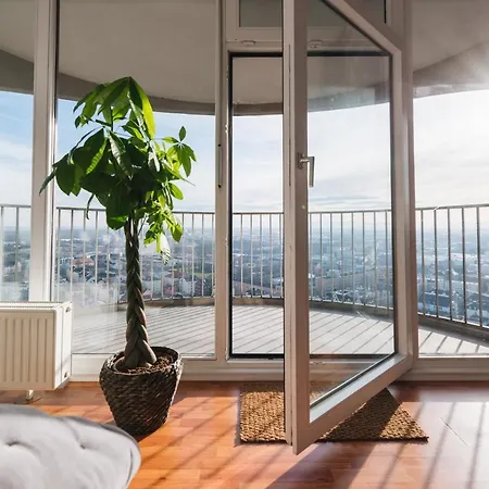 Great City View I 26 Floor I Netflix And Boxspringbed Augsburg Exterior photo