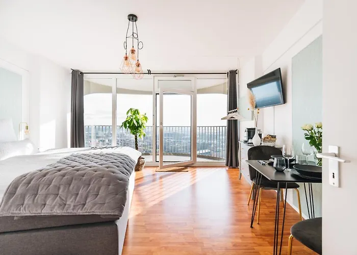 Great City View I 26 Floor I Netflix And Boxspringbed
